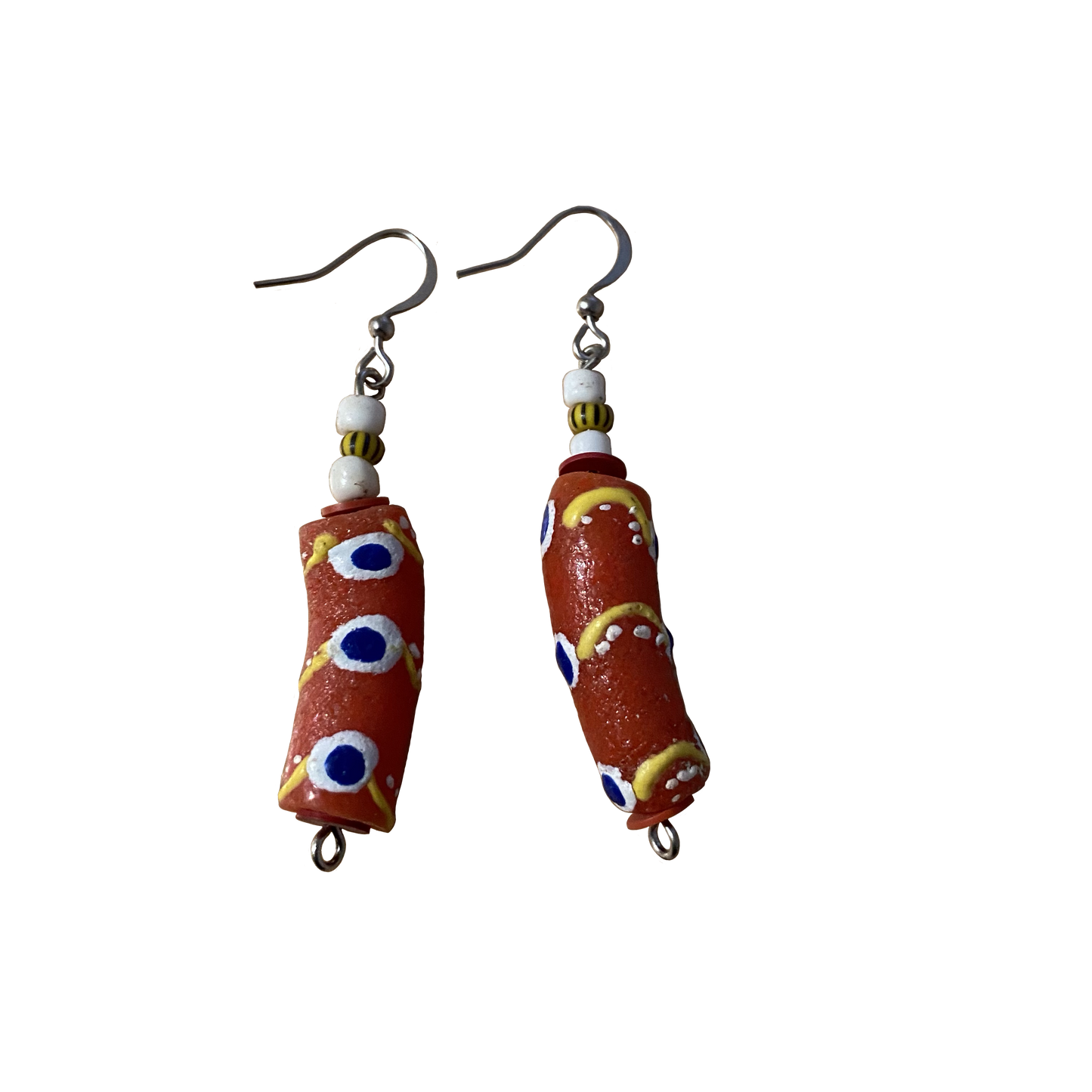 Clay Beaded Earrings