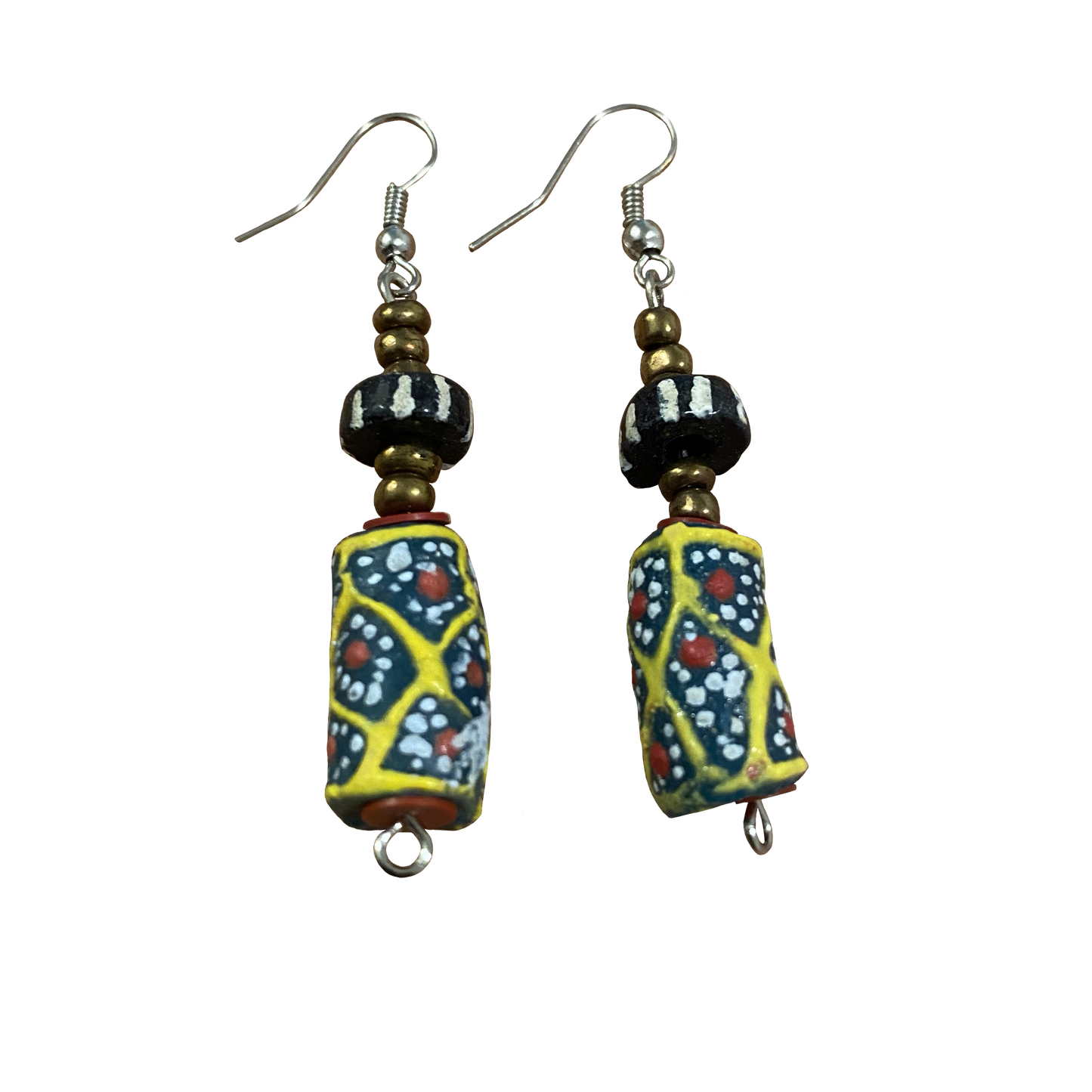 Clay Beaded Earrings