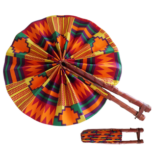 Leather Handle Fans