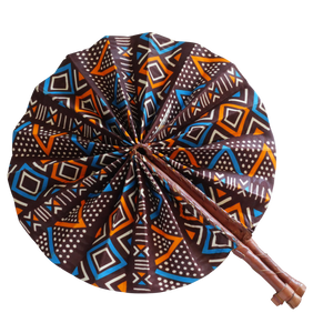 Leather Handle Fans