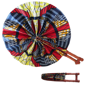 Leather Handle Fans