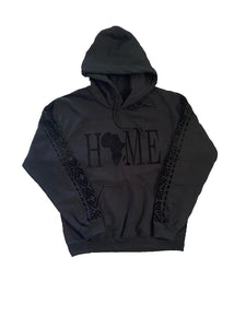 Black Unisex Home Set