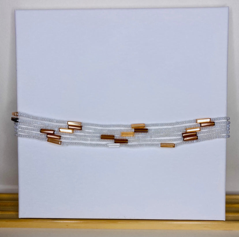 White & Gold bars