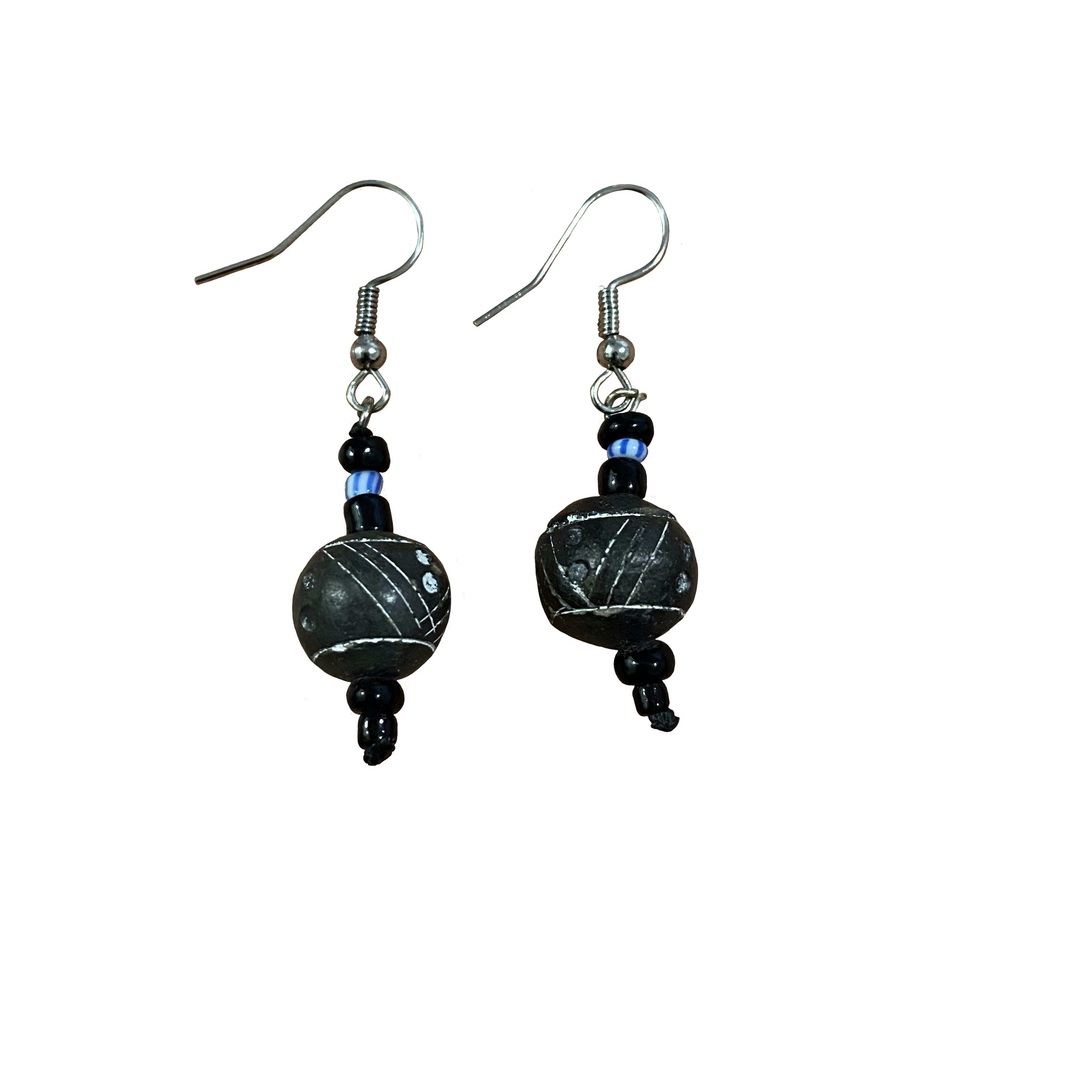 Clay Beaded Earrings