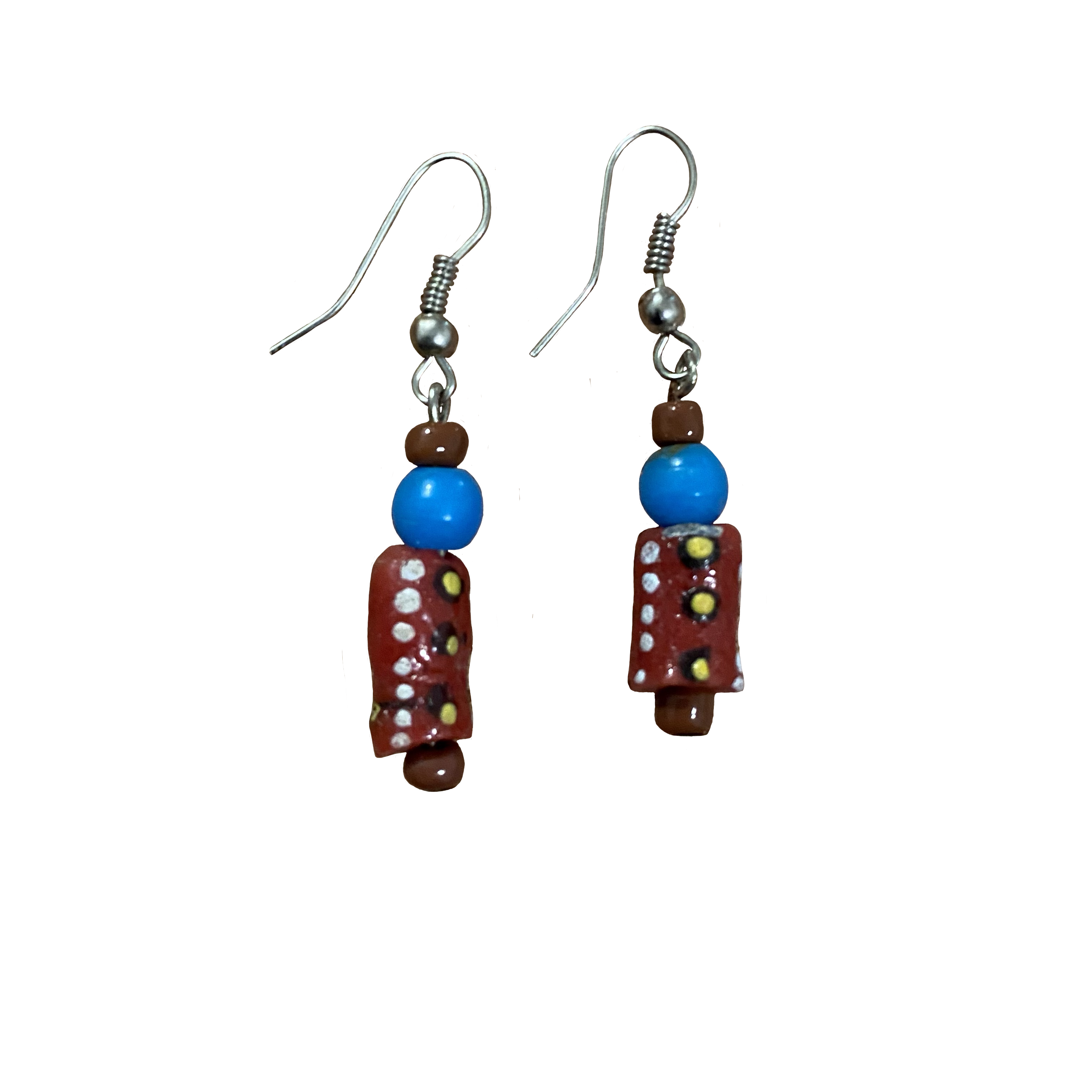 Clay Beaded Earrings