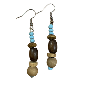 Clay Beaded Earrings