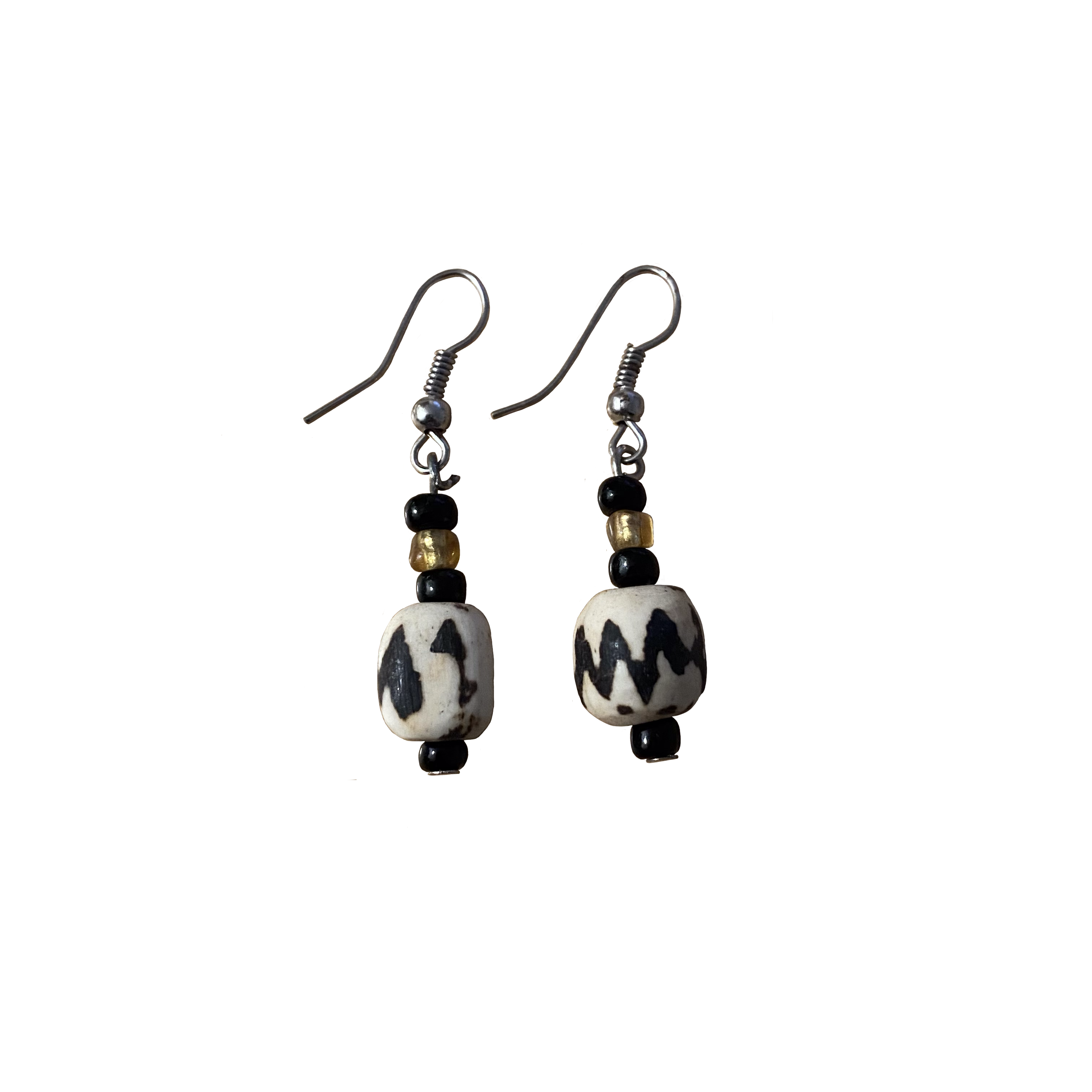 Clay Beaded Earrings