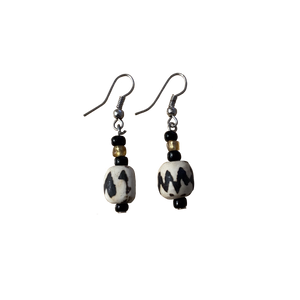 Clay Beaded Earrings