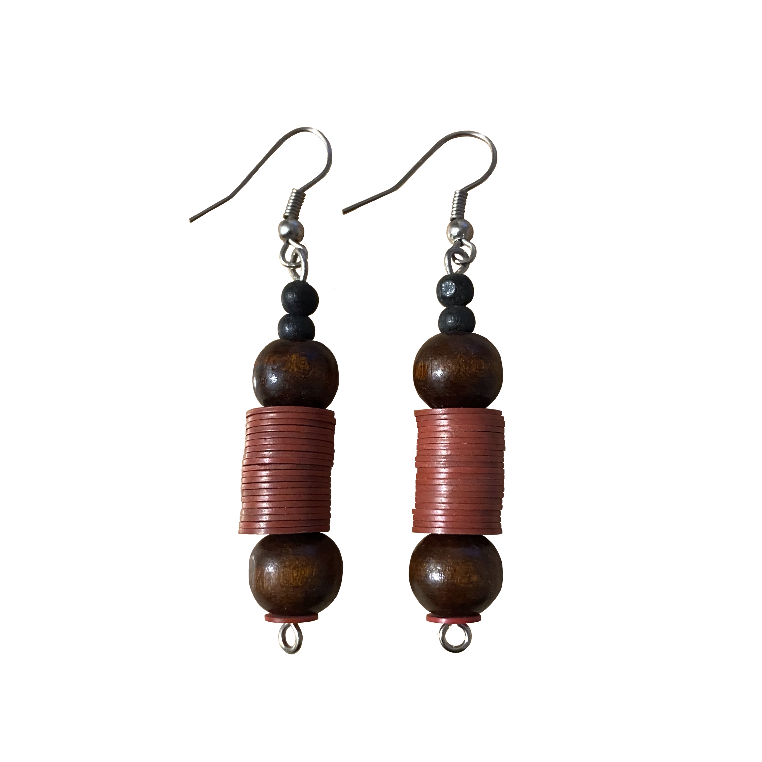 Clay Beaded Earrings
