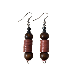 Clay Beaded Earrings