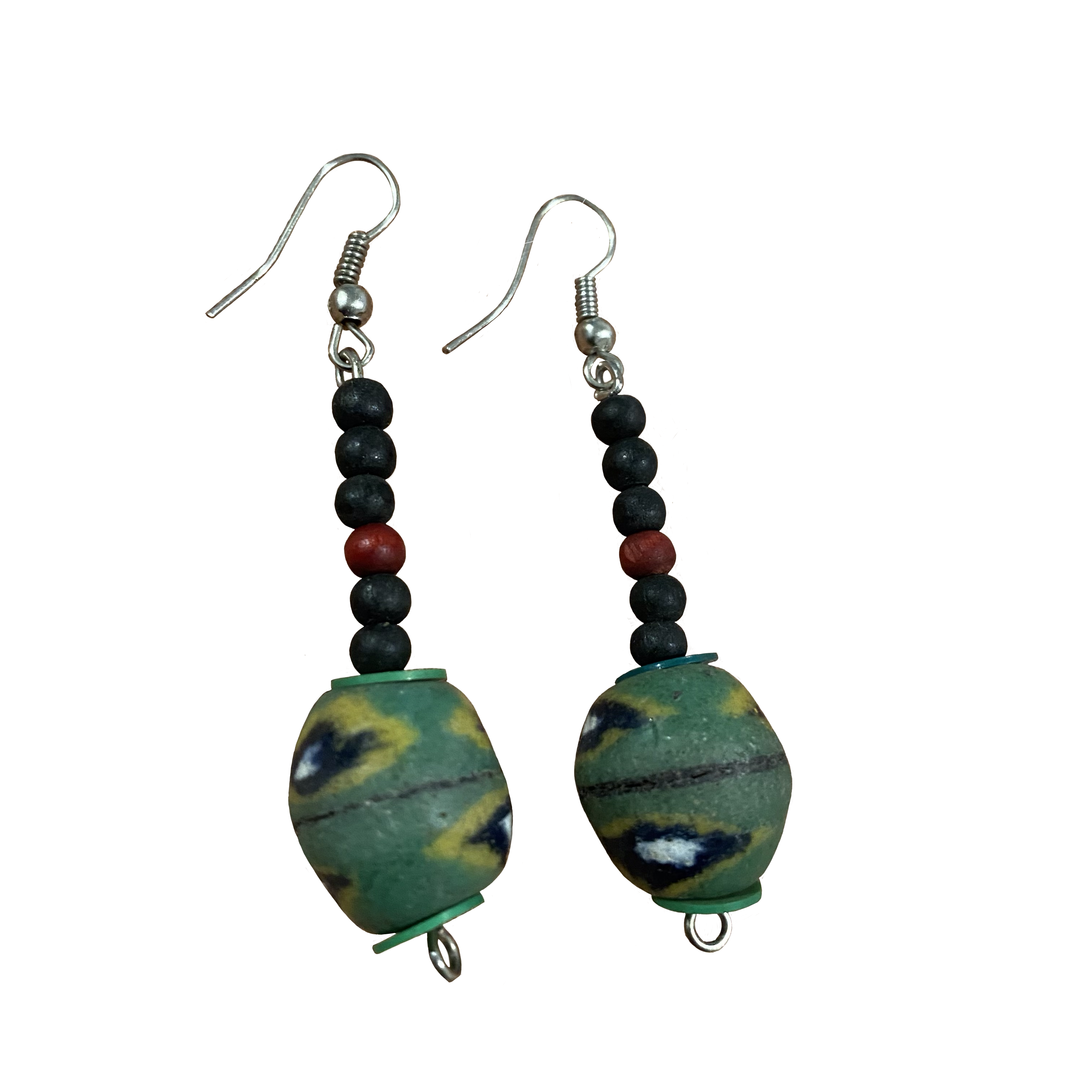 Clay Beaded Earrings