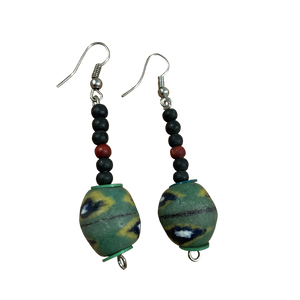 Clay Beaded Earrings