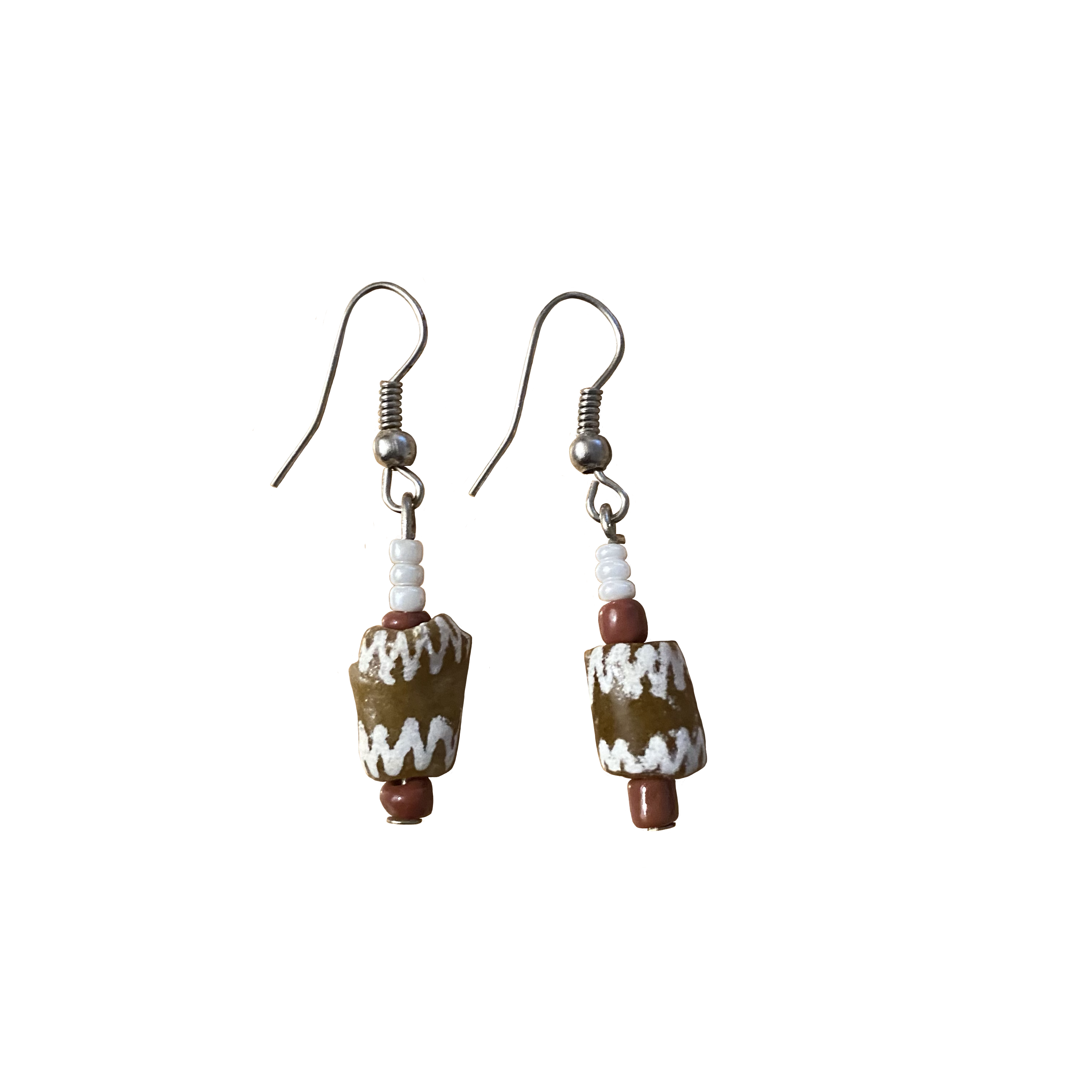 Clay Beaded Earrings