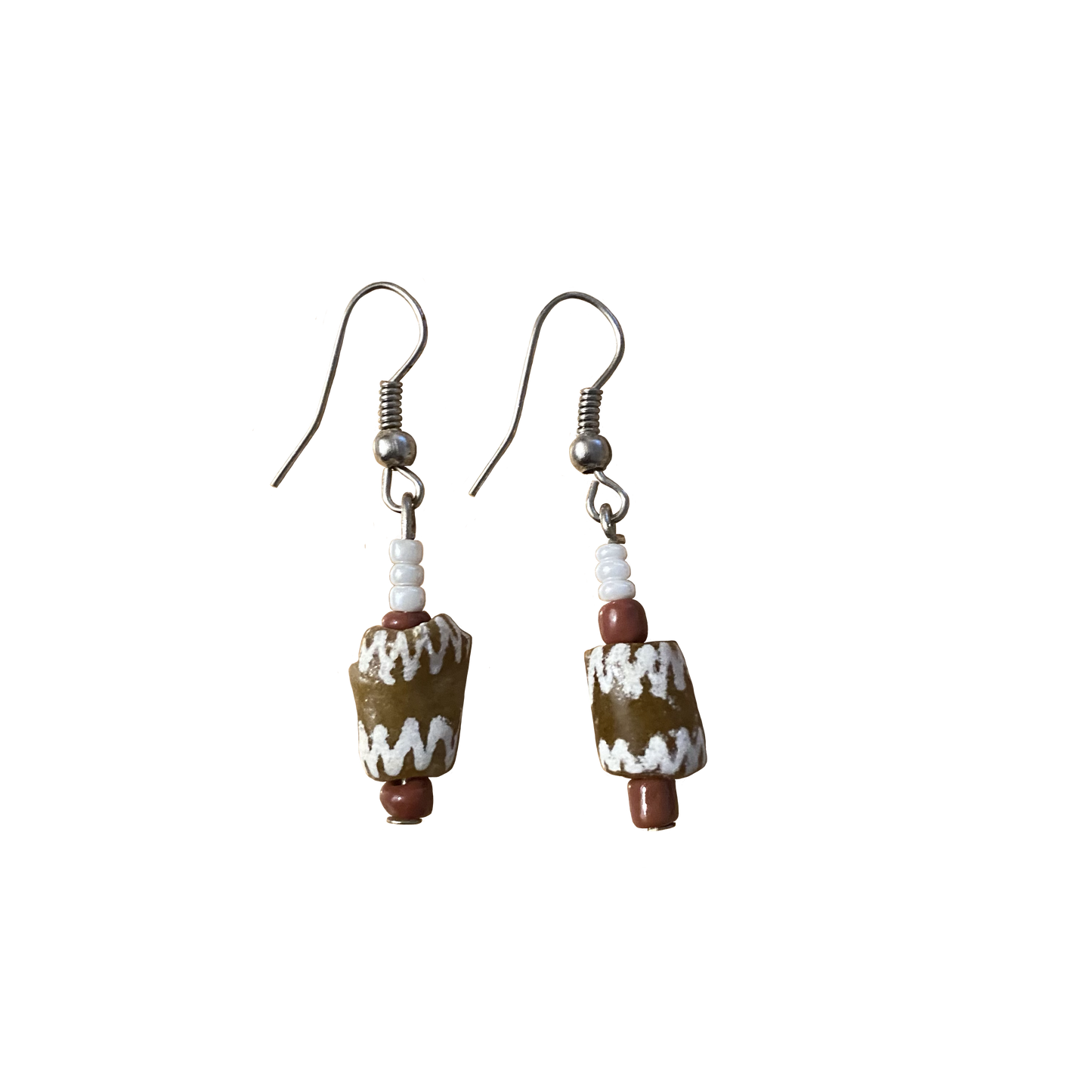 Clay Beaded Earrings